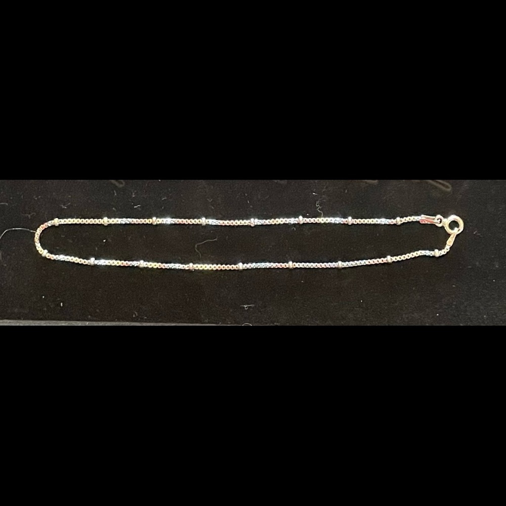 Sterling silver 925 9 inch anklet